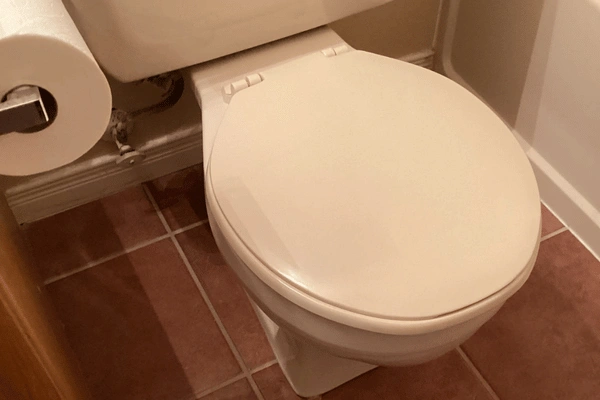 Brand new toilet installed in Napean.