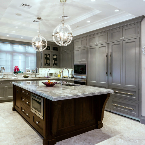 Modern Marble Kitchen