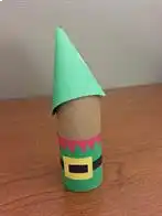 Toilet Paper Roll Elf Step 3